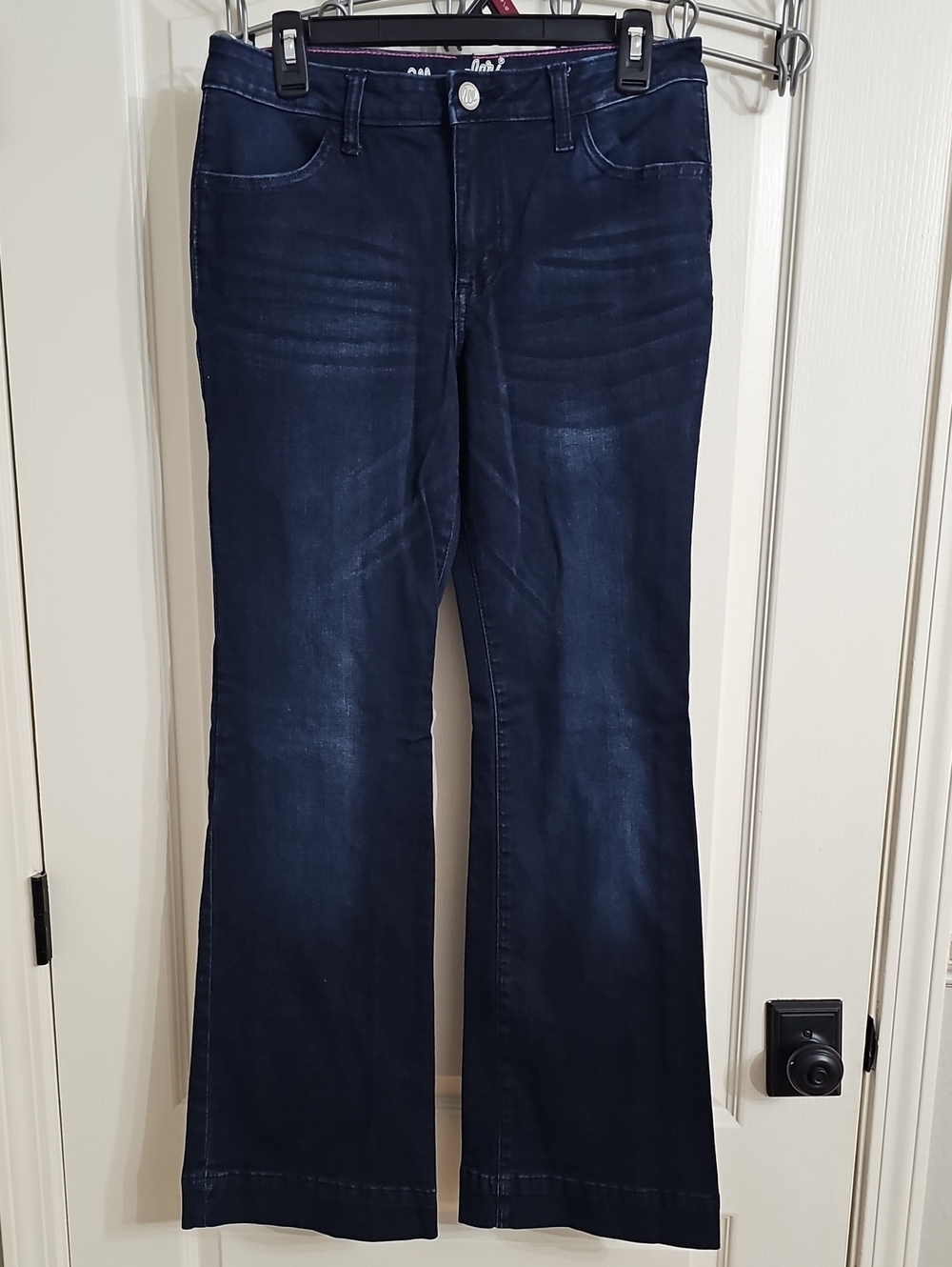 Wrangler Women’s Dark Indigo Wide Leg Trouser Jeans
